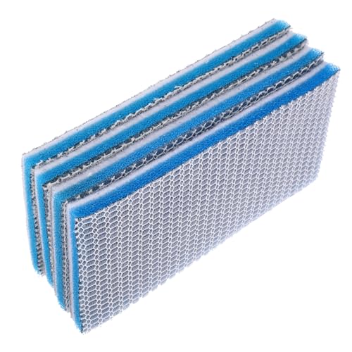Toddmomy 4stücke Aquarium Filterpad Polyester Hochdichte Reinigungsschwämme Für Fischteiche Effektive Wasserfiltration Und Für Süßwasser-aquarien Toddmomy 4stücke Aquarium Filterpad Polyester Hochdichte Reinigungsschwämme Für Fischteiche Effektive Wasserfiltration Und Für Süßwasser-aquarien von Toddmomy