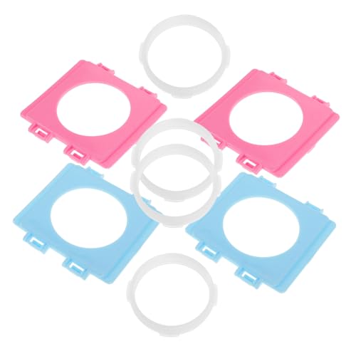 Toddmomy 4Stücke Hamsterkäfig Verbindungselemente Käfigtunnelverbinder Für DIY Käfige Transparentes Zubehör Für Hamsterkäfige Multifunktionale Für Kleine Haustiere von Toddmomy