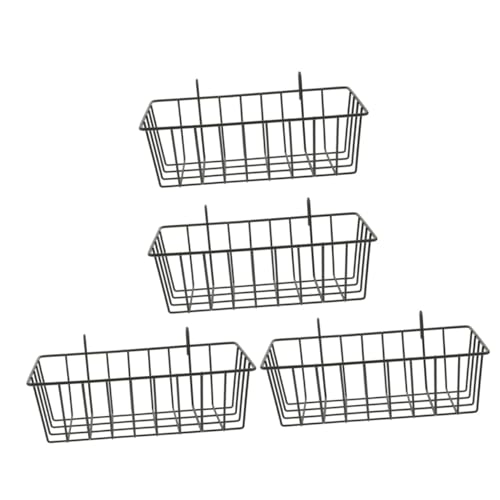Toddmomy 4Stücke Heu Futterspender Aus Metall Heu Rack Für Kleintiere Eisen Halter Für Meerschweinchen Und Hamster Platzsparendes Design Zu Reinigen von Toddmomy