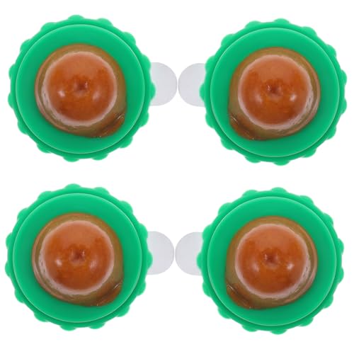Toddmomy 4stücke Katzenleckerlis Mit Katzengras Vitamine Pudding Und Lollis Für Katzen Und Kätzchen Zufälliger Geschmack Gesunde Snacks Für Verspielte Katzen von Toddmomy