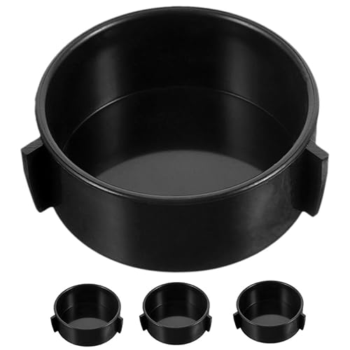 Toddmomy 4Stücke Reptilien Futter und Wasserschalen aus Langlebige Terrarium Schalen für Eidechsen Schildkröten und Andere Kleine Haustiere Sicher und Einfach zu Reinigen von Toddmomy