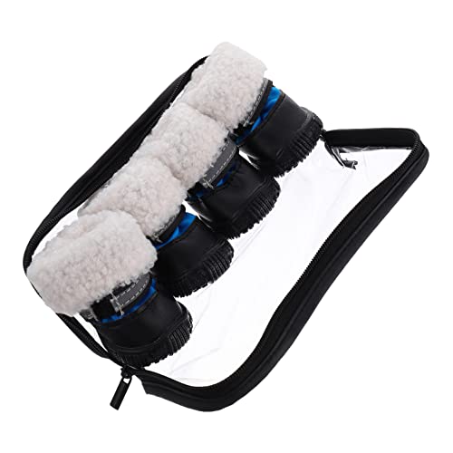 Toddmomy 4Stücke wasserdichte Hundeschuhe Für Welpen Rutsch Pfotenschutz Booties Bequeme Und Praktische Winterstiefel Für Drinnen Und Draußen Toddmomy 4Stücke wasserdichte Hundeschuhe Für Welpen Rutsch Pfotenschutz Booties Bequeme Und Praktische Winterstiefel Für Drinnen Und Draußen von Toddmomy