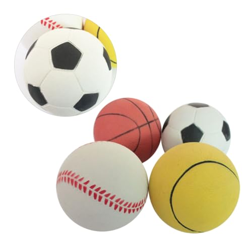 Toddmomy 4er Set Gummibälle Für Hunde Robuste Interaktive Trainingsspielzeuge 63mm Fußball Basketball Tennisball Baseball Je Zufällige Muster Toddmomy 4er Set Gummibälle Für Hunde Robuste Interaktive Trainingsspielzeuge 63mm Fußball Basketball Tennisball Baseball Je Zufällige Muster von Toddmomy