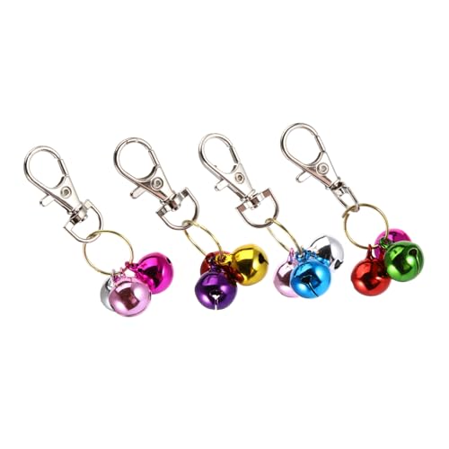Toddmomy 4stücke Katzenhalsband-glöckchen Tier-schlüsselanhänger-glöckchen Tier-anhänger-glöckchen Katzenglocke Tier-Halsband-glöckchen Halskette-zubehör Toddmomy 4stücke Katzenhalsband-glöckchen Tier-schlüsselanhänger-glöckchen Tier-anhänger-glöckchen Katzenglocke Tier-Halsband-glöckchen Halskette-zubehör von Toddmomy
