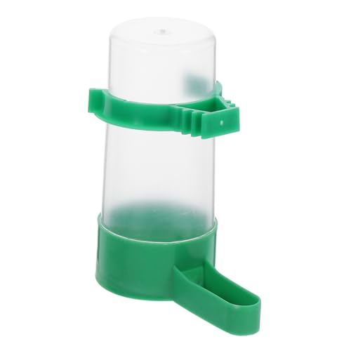Toddmomy 5 Stück Automatischer Trinkbrunnen Automatische Futtertränke Wasserspender Für Nymphensittiche Trinkzubehör Für Vögel Vogelzubehör Vogel-trinkwerkzeug Käfig Wasserspender Abs Green von Toddmomy