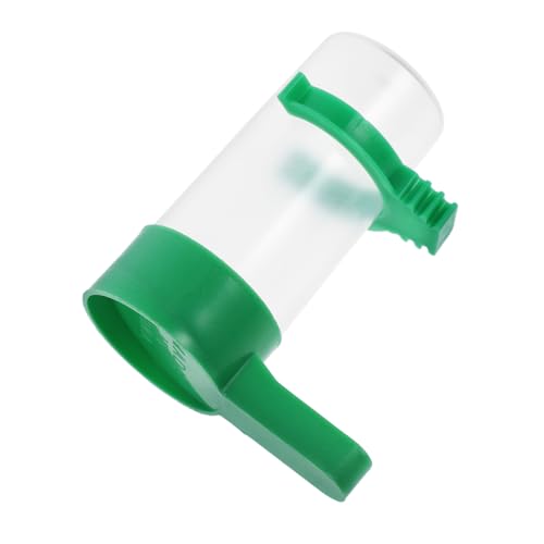 Toddmomy 5 Stück Automatischer Trinkbrunnen Vogelzubehör Nymphensittich Wasserspender Wasserspender Für Papageien Taubenzubehör Vogeltrinkzubehör Käfig Wasserspender Grünes Abs von Toddmomy