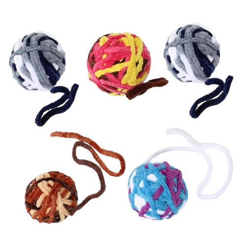 Toddmomy 5 Stück Garnball Für Interaktive Große Kätzchen Katzenbälle Filz Katzengarnbälle Für Den Innenbereich Spiel Strick Plüschkatzen Mehrfarbige Katzen Fuzzy Bälle Zufällige Farbe Toddmomy 5 Stück Garnball Für Interaktive Große Kätzchen Katzenbälle Filz Katzengarnbälle Für Den Innenbereich Spiel Strick Plüschkatzen Mehrfarbige Katzen Fuzzy Bälle Zufällige Farbe von Toddmomy