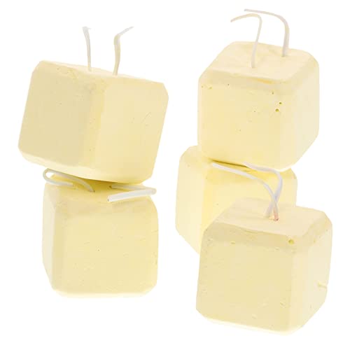 Toddmomy 5 Stück Haustier Backenzahn Zähneknirschen Hamster Schleifstein Hamster Kauspielzeug Für Die Zähne Backenzähne Hamster Backenzahn Hamster Zahnen Hamsterspielzeug Mineralien Beige von Toddmomy