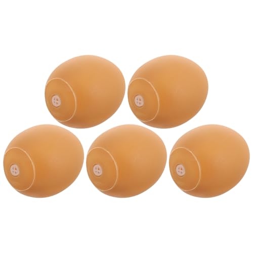 Toddmomy 5 Stück Teiliges Quietschspielzeug für Hunde Eiform Interaktives Kauspielzeug für Kleine Mittelgroße und Große Hunde für Drinnen und Draußen Toddmomy 5 Stück Teiliges Quietschspielzeug für Hunde Eiform Interaktives Kauspielzeug für Kleine Mittelgroße und Große Hunde für Drinnen und Draußen von Toddmomy