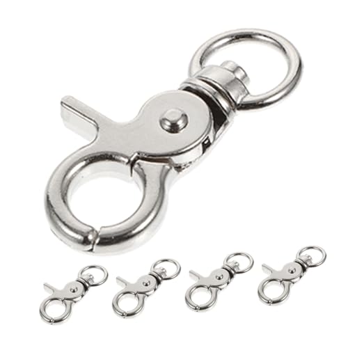 Toddmomy 5stücke Vogelkäfig-schnallen Aus Metall Federriegel Für Käfigtür Haustierriegel Clip Käfighaken Klemme Für Papagei Kaninchen Taube Netz Futter Schloss Ersatz Verbinder von Toddmomy