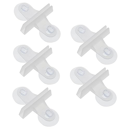 Toddmomy 5St Aquarium Glas Clip Aquarium-Clip Aquarienlicht feststehende Saugnäpfe aufzuchtfutter Fische augplatte unterlegscheiben Saugnapfclips für Aquarien Aquarientrenngitter Saugnapf von Toddmomy