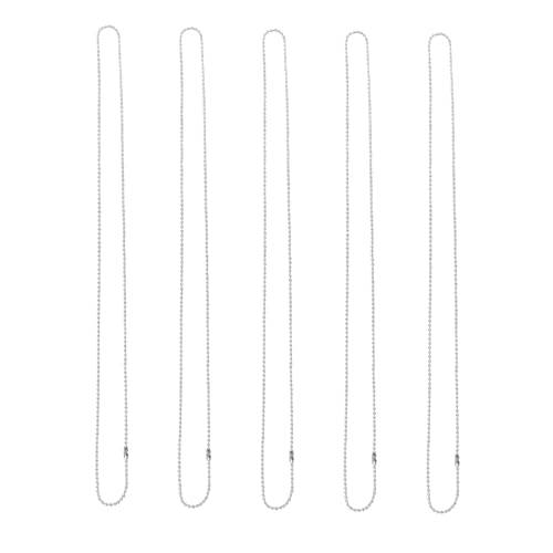 Toddmomy 5St Hundemarkenkette Hundehalsband für Welpen Halskette mit Kugelketten für Hunde Hunde-ID-Tags Hundehalskette pet Supplies Dog Tags Pet-Tag-Kugelkette Halskette mit Pet-Ball-Kette Toddmomy 5St Hundemarkenkette Hundehalsband für Welpen Halskette mit Kugelketten für Hunde Hunde-ID-Tags Hundehalskette pet Supplies Dog Tags Pet-Tag-Kugelkette Halskette mit Pet-Ball-Kette von Toddmomy