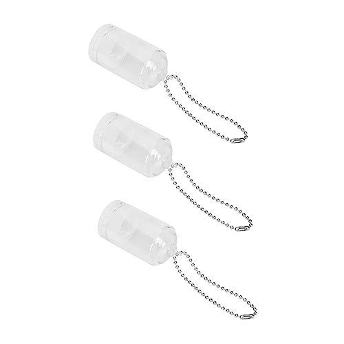 Toddmomy 5Stücke Schlüsselanhänger Sukkulente Anhänger Mini Glaskuppel Micro Bonsai Design Für Taschen Schlüssel Und Dekoration von Toddmomy