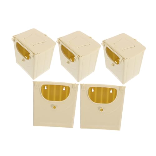 Toddmomy 5pcs Papagei Zucht Nest Kunststoff Vogel Nymphensittich Zucht Nistkasten Vogel Inkubator Kunststoff Vogel Toddmomy 5pcs Papagei Zucht Nest Kunststoff Vogel Nymphensittich Zucht Nistkasten Vogel Inkubator Kunststoff Vogel von Toddmomy