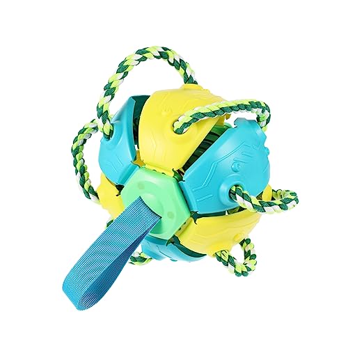 Toddmomy 5st Haustier- Aggressive Kauer Ballwurfspielzeug Für Haustiere Kleine Hundespielzeuge Spielzeug Für Welpen Hundekauspielzeug Für Kleine Hunde Fußball Plastik Spielzeugset von Toddmomy