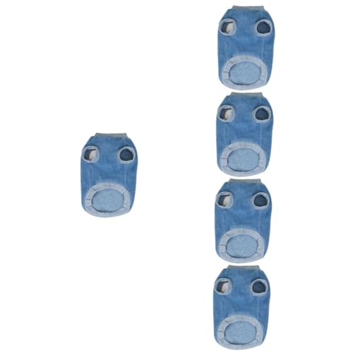 Toddmomy 5st Kleidung Für Haustierhunde Hundepijams Hundepullover Haustierkleidung Für Kleine Hunde Kleidung Für Hunde Welpenzubehör Chihuahua-Kleidung Hundeweste Frettchen-vlies Blue Toddmomy 5st Kleidung Für Haustierhunde Hundepijams Hundepullover Haustierkleidung Für Kleine Hunde Kleidung Für Hunde Welpenzubehör Chihuahua-Kleidung Hundeweste Frettchen-vlies Blue von Toddmomy
