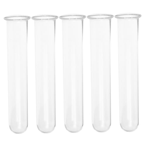 Toddmomy 5stücke Hydroponische Glasvase Für Kleine Pflanzen Transparentes Glasröhrchen Zum Anzüchten Praktisches Hängepflanzgefäß Für Schreibtisch Und Wohnraumdekoration von Toddmomy