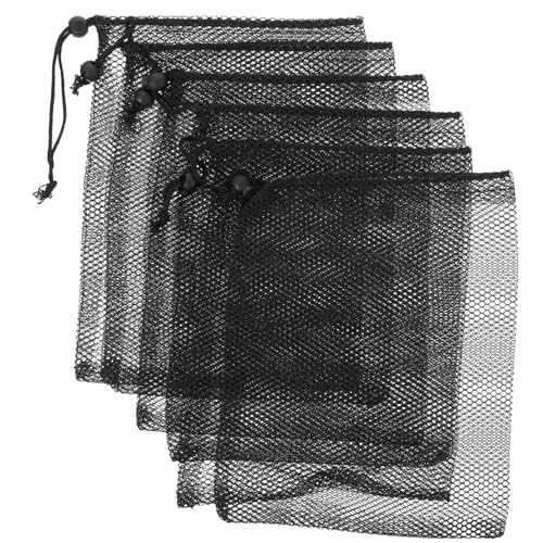 Toddmomy 6stücke Filterbeutel Für Aquarien Wiederverwendbare Wasserwaschbare Netztaschen Für Fischbehälter Langlebiges Material Für Filtermaterialien Und Aquarienbedarf von Toddmomy