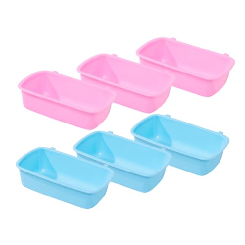 Toddmomy 6er-Pack Heu-futterspender Für Meerschweinchen Leicht Zu Waschen Hängender Futternapf Für Hamster Rattenkäfig Toddmomy 6er-Pack Heu-futterspender Für Meerschweinchen Leicht Zu Waschen Hängender Futternapf Für Hamster Rattenkäfig von Toddmomy