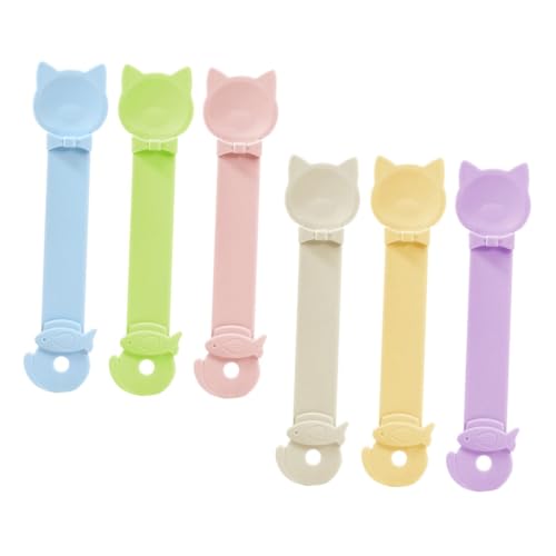 Toddmomy 6stücke Katzenfutterspender Mit Langem Griff Für Flüssige Snacks Und Nassfutter Hygienischer Quetschlöffel Für Kätzchen Präzise Portionierung Und Sauberes Füttern von Toddmomy