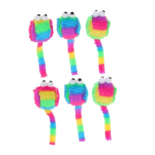 Toddmomy 6stücke Plüsch Katzenmaus Spielzeug Mit Katzenminze Für Kitten Realistische Interaktive Mäuse Für Teething Und Selbstspiel Für Aktive Kätzchen Toddmomy 6stücke Plüsch Katzenmaus Spielzeug Mit Katzenminze Für Kitten Realistische Interaktive Mäuse Für Teething Und Selbstspiel Für Aktive Kätzchen von Toddmomy