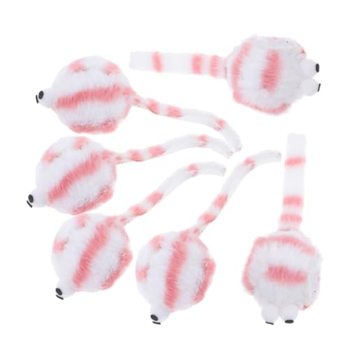 Toddmomy 6 Stück Plüschmaus Katzenplüschspielzeug Katzenmaus Plüschspielzeug Interaktives Kätzchenspielzeug Interaktives Katzenspielzeug Süßes Plüsch Katzenspielzeug Toddmomy 6 Stück Plüschmaus Katzenplüschspielzeug Katzenmaus Plüschspielzeug Interaktives Kätzchenspielzeug Interaktives Katzenspielzeug Süßes Plüsch Katzenspielzeug von Toddmomy