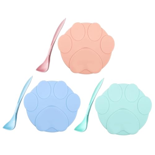 Toddmomy 6pcs Tierfutter Dosendeckel Haustier Dosen Löffel Abdeckung Für Hunde Katzenfutter Lagerung von Toddmomy