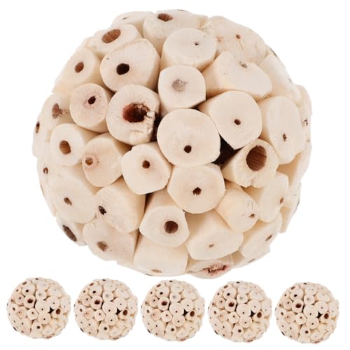 Toddmomy 6Stücke Papageien Kau aus Natürlichem Essbarem Material Futter Suchspielzeug für Wellensittiche Hamster und Andere Kleine Toddmomy 6Stücke Papageien Kau aus Natürlichem Essbarem Material Futter Suchspielzeug für Wellensittiche Hamster und Andere Kleine von Toddmomy