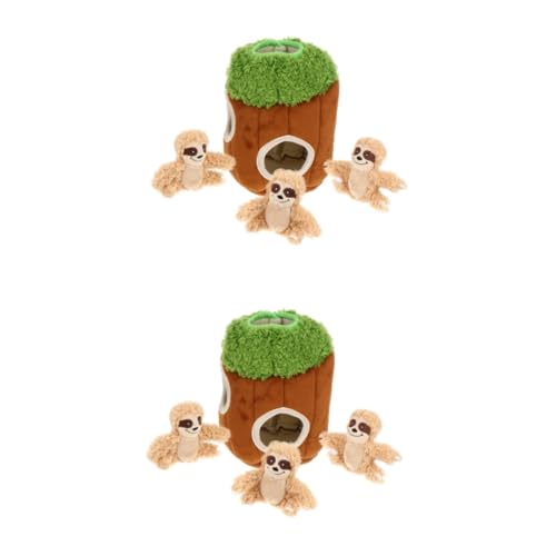Toddmomy 8 STK Haustier Spielzeug Großes Hundespielzeug Quietschspielzeug Für Hunde Hundespielzeug Interaktiv Hundespielzeug Verstecken Und Suchen Halloween Hündchen Eichhörnchenbaum Plüsch von Toddmomy