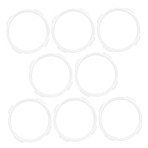 Toddmomy 8 Stück Teiliges Hamsterkäfig Tunnelverbinder Weiß DIY Hamsterröhren Ersatz Erweiterung Einfache Robustes Zubehör für Flexible Kleintier Tunnelgestaltung von Toddmomy