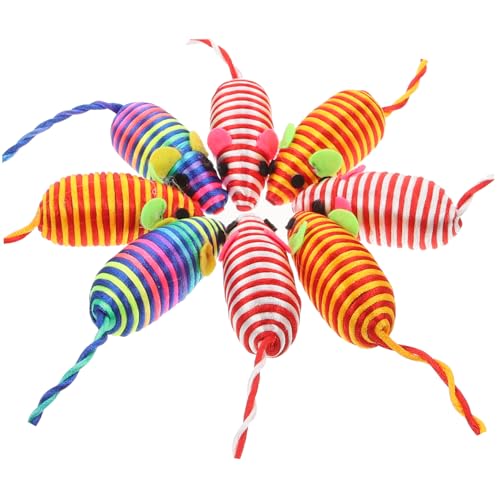 Toddmomy 8st Katzenspielzeug Katze Plüsch Katzenkratzer Kätzchen Katzenminze Bälle Katze Kauert Laufrad Für Katzen Spielzeugkatze Katzenzubehör Colorful Baumwollseil Toddmomy 8st Katzenspielzeug Katze Plüsch Katzenkratzer Kätzchen Katzenminze Bälle Katze Kauert Laufrad Für Katzen Spielzeugkatze Katzenzubehör Colorful Baumwollseil von Toddmomy