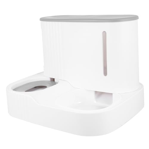Toddmomy Abnehmbarer Wasserspender für Haustiere Automatische Fütterungsschale mit Sichtbarem Lebensmittel und Wasserstand Feuchtigkeitsbeständig Hygienisch für Katzen Toddmomy Abnehmbarer Wasserspender für Haustiere Automatische Fütterungsschale mit Sichtbarem Lebensmittel und Wasserstand Feuchtigkeitsbeständig Hygienisch für Katzen von Toddmomy