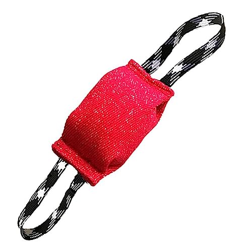 Toddmomy Agility Trainingsgerät Beißkissen Für Widerstandsfähiges Aus Verstärktem Material Interaktives Zugspielzeug Für Welpen Rotes Kauspielzeug Toddmomy Agility Trainingsgerät Beißkissen Für Widerstandsfähiges Aus Verstärktem Material Interaktives Zugspielzeug Für Welpen Rotes Kauspielzeug von Toddmomy