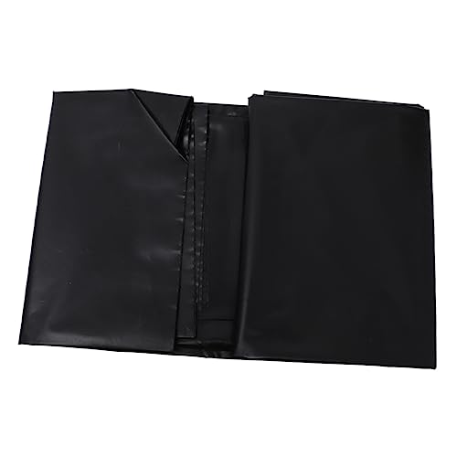 Toddmomy Anti-Sicker-membran Fischteich Wasserfall Liner Gartenteich Film Teichfolien Wassergarten Membran Fischteich Haut Wiederverwendbare Teichfolie Kleine Fischteichfolie Hdpe Schwarz von Toddmomy
