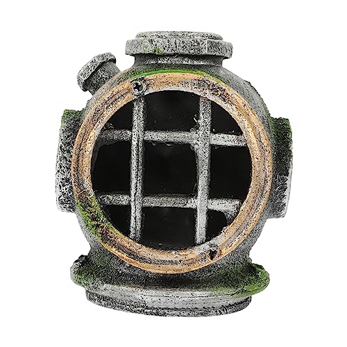 Toddmomy Aquarium Dekoratives Tauchhelm Ornament Für Fischtank Schiffswrack Dekoration Für Garnelen Und Fische Kreatives Für Aquariengestaltung Toddmomy Aquarium Dekoratives Tauchhelm Ornament Für Fischtank Schiffswrack Dekoration Für Garnelen Und Fische Kreatives Für Aquariengestaltung von Toddmomy