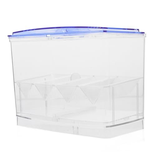 Toddmomy Aquarium Fischzuchtbox Transparent mit Sauerstoffversorgung und Temperaturregulierung für Tropische Fische Aufzuchtbecken als Fischbrut Isolationsbox Zubehör für Fischfang und von Toddmomy