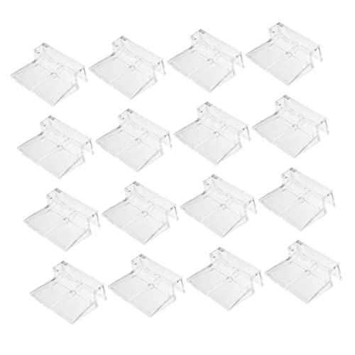 Toddmomy 16stücke Aquarium Deckelhalter Teiliges Stabile Acrylstützen Für Fischbehälter Installieren Für Aquarienabdeckungen Und Zubehör Praktische Lösung Für Wasserpflege von Toddmomy