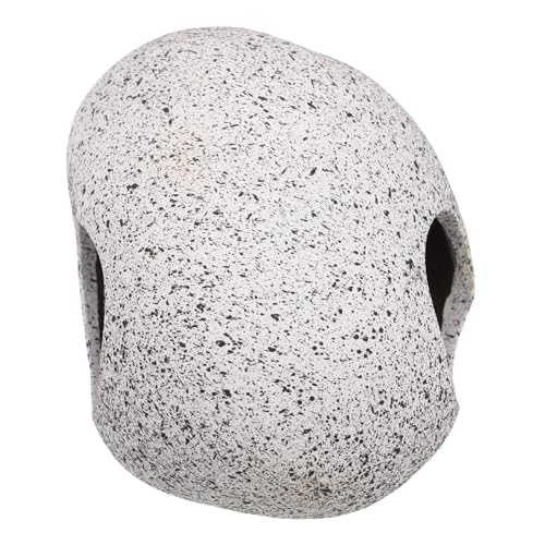 Toddmomy Aquarium Landschaftsbau Zubehör Aquarium Zubehör Aquarium Dekorationen Aquarium Dekoration Aquarium Ornament Aquarium Dekoration Höhle Aquarium Höhle Bemalte Keramik von Toddmomy