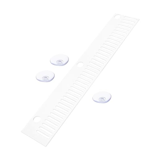 Toddmomy Aquarium Überlaufkamm Transparente Trennwand Für Aquarien Lang Mit Saugnäpfen Verhindert Überlauf Von Fischen Und Pflanzen Für Süß Und Meerwasseraquarien von Toddmomy