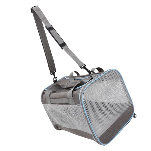 Toddmomy Atmungsaktive Leichte Katzen und Hundetragetasche Komfortables Material Tragbar für Kleine Katzen Hunde und Welpen für Outdoor Reisen und Shopping Ausflüge von Toddmomy