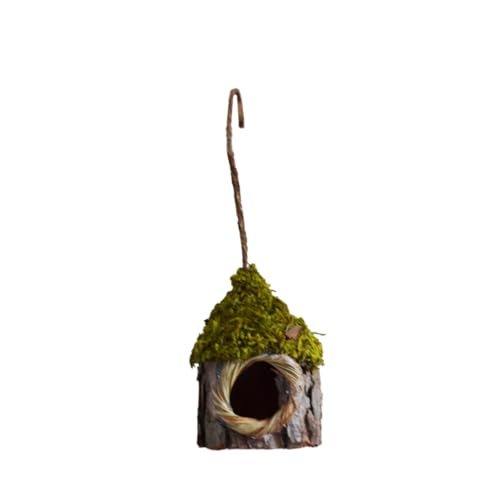 Toddmomy decoraciones para sala de casa Hausdekorationen für zu Hause vogelhaus Wohnkultur Pflanzendekor handgefertigtes Vogelnest Gartendekoration Vogelkäfig schmücken Zubehör Protokoll von Toddmomy