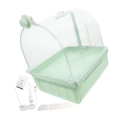 Toddmomy Automatische Badewanne Für Papageien Spielzeugkäfig Nur Schüsseln Vogelkäfigheizung Sittichnest Vogelzubehör Käfig Haustierbad Für Den Innenbereich Bauchmuskeln Hellgrün Toddmomy Automatische Badewanne Für Papageien Spielzeugkäfig Nur Schüsseln Vogelkäfigheizung Sittichnest Vogelzubehör Käfig Haustierbad Für Den Innenbereich Bauchmuskeln Hellgrün von Toddmomy