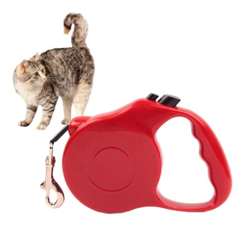 Toddmomy Automatische Einziehbare Hundeleine Verstellbare Schleppleine für Hunde und Katzen Ergonomisch Komfortabel Geeignet für Haustiere bis Rot Toddmomy Automatische Einziehbare Hundeleine Verstellbare Schleppleine für Hunde und Katzen Ergonomisch Komfortabel Geeignet für Haustiere bis Rot von Toddmomy
