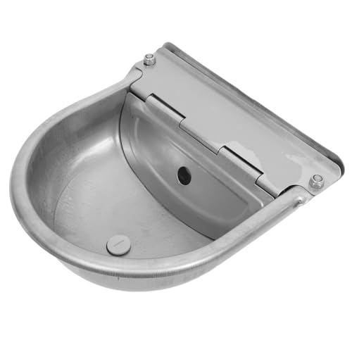 Toddmomy Automatische Wasserschale Edelstahl Viehtränke Für Kühe Pferde Schafe von Toddmomy