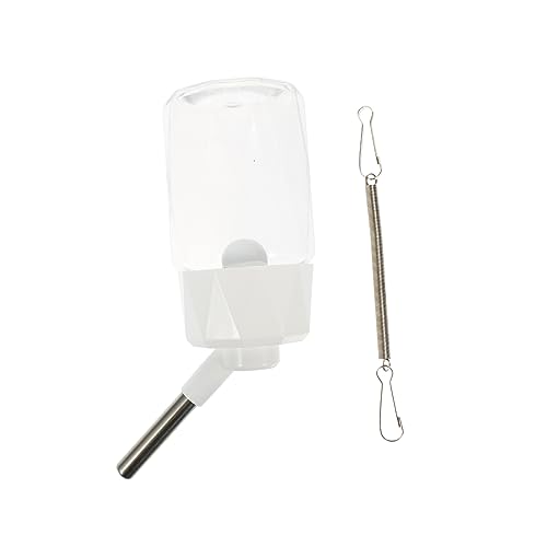 Toddmomy Automatischer Wasserspender für Kleintiere Auslaufsicherer Trinkflasche für Hamster Kaninchen Meerschweinchen Langlebiger Kunststoff Leicht zu Reinigen und Nachzufüllen Sauber und von Toddmomy