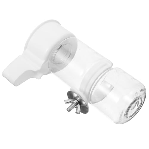 Toddmomy Automatischer Wasserspender für Wiederverwendbarer Trinkbehälter aus Kunststoff für Papageien und Andere Haustiere Sorgt für Ständige Hydration im Käfig Toddmomy Automatischer Wasserspender für Wiederverwendbarer Trinkbehälter aus Kunststoff für Papageien und Andere Haustiere Sorgt für Ständige Hydration im Käfig von Toddmomy