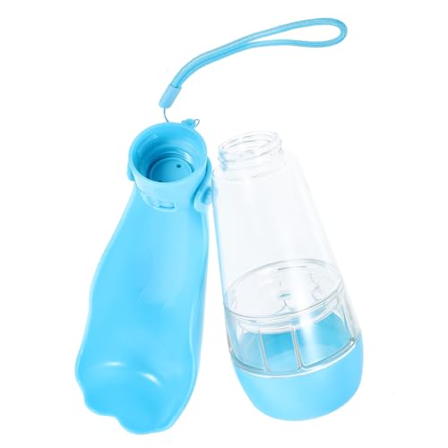 Toddmomy Becher für Haustiere pet Water Bottle pet Food Container hundeschale Trinkspender für Haustiere Hund wasserflasche Hunde trinkflasche hundefutter Flasche draussen Nuckelflasche Abs von Toddmomy