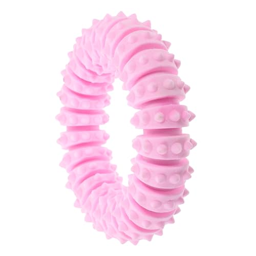 Toddmomy Beißspielzeug für Haustiere Welpe Plüsch Zahnen groß Kauspielzeug für Hunde knete knetspielzeug Dogs Toys Hundespielzeug kleine Hunde Hund tägliche Zugversorgung Rosa von Toddmomy