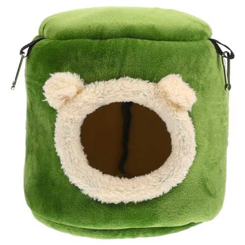 Toddmomy Bequemes Hamsterhaus aus Hängematte für Kleine Haustiere Tragfähiges und Sicheres Versteck für Hamster Chinchillas Meerschweinchen von Toddmomy