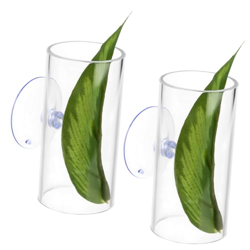Toddmomy Betta Fish Hideout Cave Aquarium-zubehör 2er-Pack Betta Tank-Dekorationen Natürlicher Look von Toddmomy
